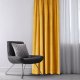AmeliaHome Zasłona VELVET styl klasyczny przelotki srebrne 140x245 musztardowa 5