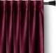 AmeliaHome Zasłona VELVET styl klasyczny na taśmie 140x270 czerwona 4