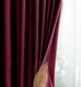 AmeliaHome Zasłona VELVET styl klasyczny na taśmie 140x270 czerwona 7