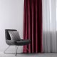 AmeliaHome Zasłona VELVET styl klasyczny na taśmie 140x270 czerwona 10