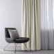 AmeliaHome Zasłona BLACKOUT styl klasyczny na przelotkach 140X245 kremowa 6
