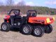 BUGGY 6 KOŁOWY DLA 2 DZIECI, ELEKTRYCZNA WYWROTKA, MIĘKKIE KOŁA, MIĘKKIE SIEDZENIE, 400 WAT/XMX623B EDUKAMP 15