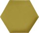 Panel tapicerowany heksagon 50cm Magic Velvet 2234 (Żółty) 50x43,3 1