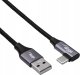 Kabel USB Akyga USB-C - USB-A 0.3 m Czarny (AK-USB-58) 2