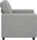 vidaXL Sofa Fotel Cloud Grey 60 cm Tkanina 5