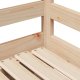 vidaXL Sofa rozsuwana z szufladami, bez materaca, 80x200 cm 10