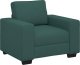 vidaXL Sofa Fotel Ciemnozielony 60 cm Tkanina 2