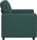 vidaXL Sofa Fotel Ciemnozielony 60 cm Tkanina 5