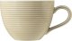 Zestaw 6 filiżanek do kawy 260 ml beżowy- porcelana Seltmann 2