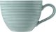 Zestaw 6 filiżanek do kawy 260 ml błękitny - porcelana Seltmann 2