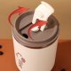 DUŻY POJEMNY KUBEK TERMICZNY ze słomką 500 ml TERMOS zamykany COFFE CUP07WZ1 1