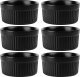 Miseczki do zapiekania ceramiczne czarne 260 ml 6 szt. 3