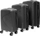 Zestaw walizek 3w1 POLIPROPYLEN PP6 GRAFITOWY 1