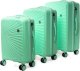 Zestaw walizek 3w1 POLIPROPYLEN PP6 MIĘTOWY 1