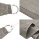 Żagiel przeciwsłoneczny, 160 g/m, jasnoszary, 2,5x2,5x3,5 m 5