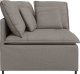 Modułowy Narożnik Sofa z Poduszkami Taupe 100 cm 3