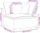 Modułowy Narożnik Sofa z Poduszkami Żółty 100 cm 7
