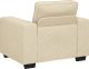 Sofa Fotel Kremowy 60 cm Tkanina 6