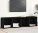 vidaXL Regał biblioteczny Czarny Dąb 36x30x143 cm Drewno klejone 3