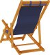 vidaXL Składane krzesła plażowe Zestaw 2 krzeseł Niebieski 8