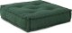 vidaXL Puf Zestaw 3 Zielony 100% bawełna 70 x 70 x 54 cm 1