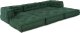 vidaXL Puf Zestaw 3 Zielony 100% bawełna 70 x 70 x 54 cm 5