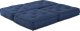 vidaXL Pufa Zestaw 2 Indygowy Bawełna 70 x 70 x 36 cm 1