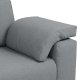 vidaXL Sofa Jasnoszara Metal, Drewno, Textilene, Pianka 2.5 miejscowa 7