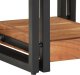 vidaXL Szafka nocna Brązowa Lite drewno akacjowe, Żelazo 30 x 30 x 40 cm 10