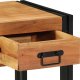 vidaXL Stolik nocny Brązowy Lite drewno akacjowe, Żelazo 40 x 40 x 50 cm 9