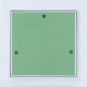 Panel dostępu vidaXL Zielony, Srebrny Aluminium, Gips 200 x 200 x 12.5 mm 4