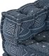 pufa vidaXL indygo Materiał (100% bawełna) 70 x 70 x 54 cm 7