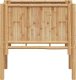 vidaXL Naturalny bambus Metal ocynkowany 70x35x70 cm Dekoracyjne wstawki 6
