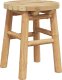 vidaXL Natural Bamboo Bamboo Compact Lightweight Bamboo Stool Round 2
