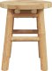 vidaXL Natural Bamboo Bamboo Compact Lightweight Bamboo Stool Round 6