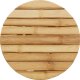 vidaXL Natural Bamboo Bamboo Compact Lightweight Bamboo Stool Round 8