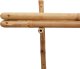 vidaXL Naturalny bambus Bambus i metal 75x26x60 cm Półki na ścianę 9