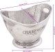 vidaXL Lodówka Srebrna Aluminium 36 x 25 x 26 cm Fajny design 9