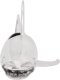 vidaXL Rzeźba Srebrna Aluminium 68 x 20 x 24 cm Super design 2