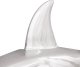 vidaXL Rzeźba Srebrna Aluminium 68 x 20 x 24 cm Super design 5