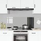 vidaXL Backsplash Kuchenny Ciemny szary Szkło hartowane 120 x 50 cm 2