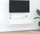 szafka RTV vidaXL Biała Drewno inżynieryjne 100 x 31 x 25.5 cm 1