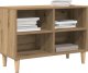 vidaXL szafka TV dąb rzemieślniczy drewno drewnopochodne regularny 2