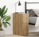 vidaXL kabinet apteczny dąb artisan 1
