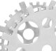 vidaXL Aluminium srebrne Aluminium Średni Wstawki dekoracyjne 4
