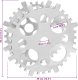 vidaXL Aluminium srebrne Aluminium Średni Wstawki dekoracyjne 6