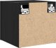 vidaXL Szafka RTV Czarny dąb Materiał drewnopochodny 30.5 x 30 x 30 cm 5
