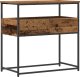 vidaXL Stolik Konsolowy Stare drewno Drewno, Metal 75 x 40 x 75 cm 2