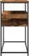 vidaXL Stolik Konsolowy Stare drewno Drewno, Metal 75 x 40 x 75 cm 6