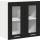 vidaXL Szafka kuchenna Czarny dąb Materiał drewnopochodny 60 x 31 x 60 cm 2